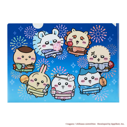 ちいかわぽけっと 夏まつりなクリアファイル