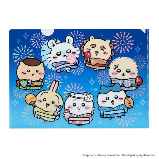 ちいかわぽけっと 夏まつりなクリアファイル
