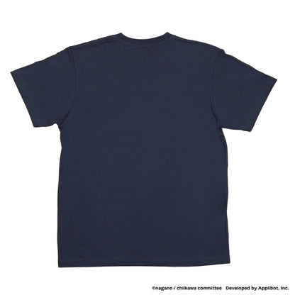 ちいかわぽけっと 江戸なTシャツ ネイビー