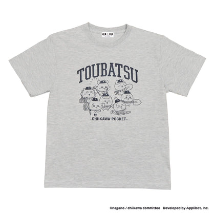 ちいかわぽけっと ピクニックなTシャツ アッシュ