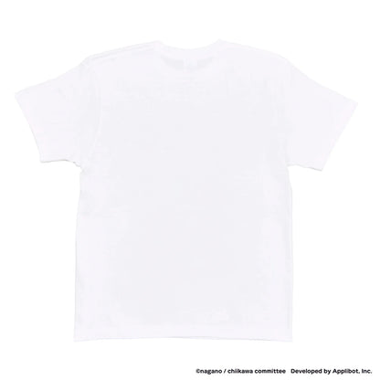 ちいかわぽけっと 江戸なTシャツ ホワイト