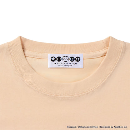 ちいかわぽけっと フルーツなTシャツ ナチュラル
