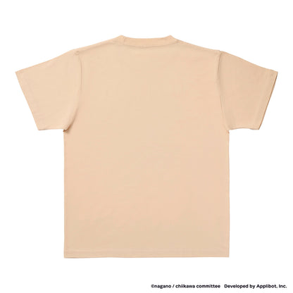 ちいかわぽけっと フルーツなTシャツ ナチュラル